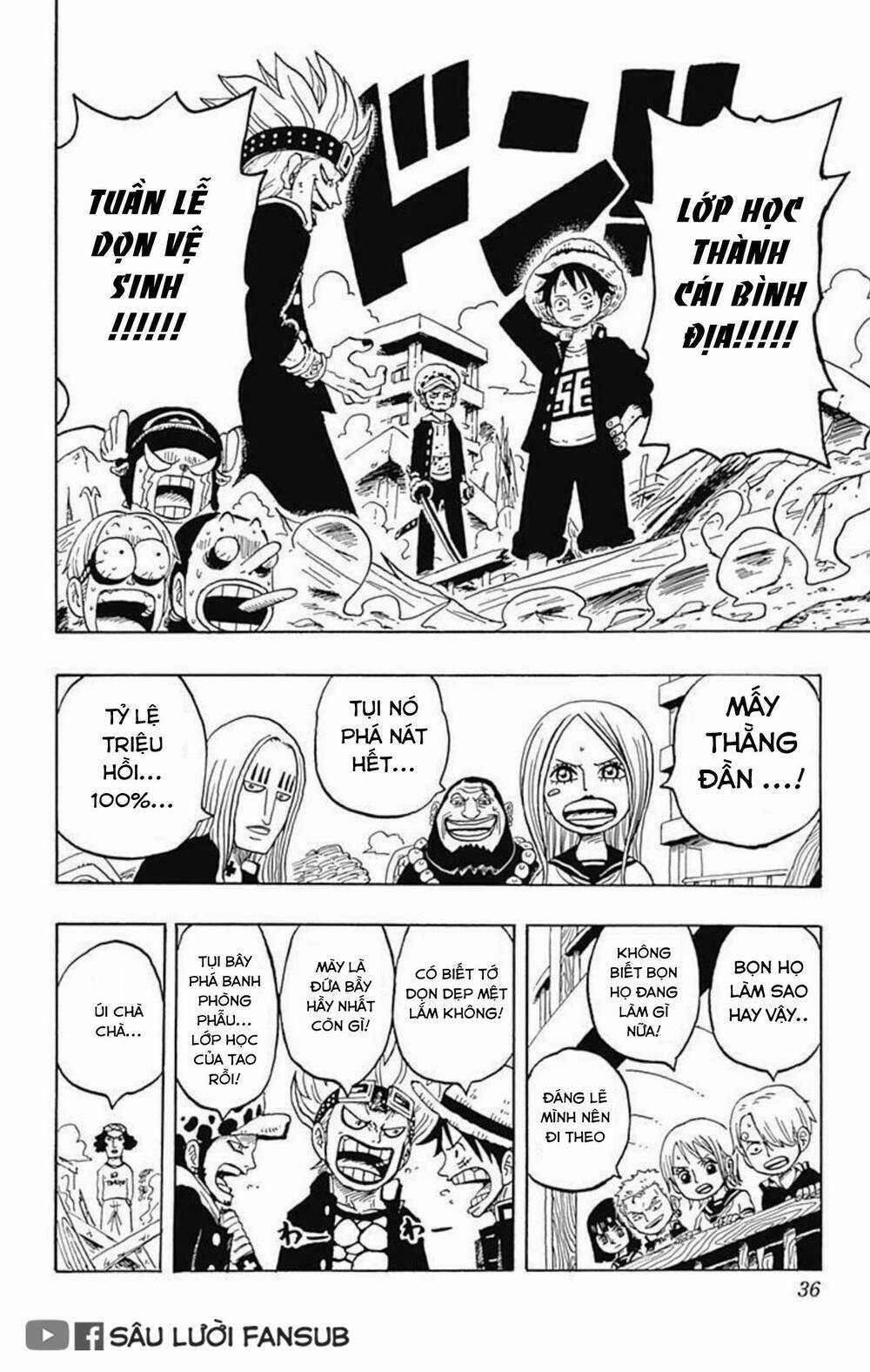 Học Viện One Piece Chapter 5 trang 31