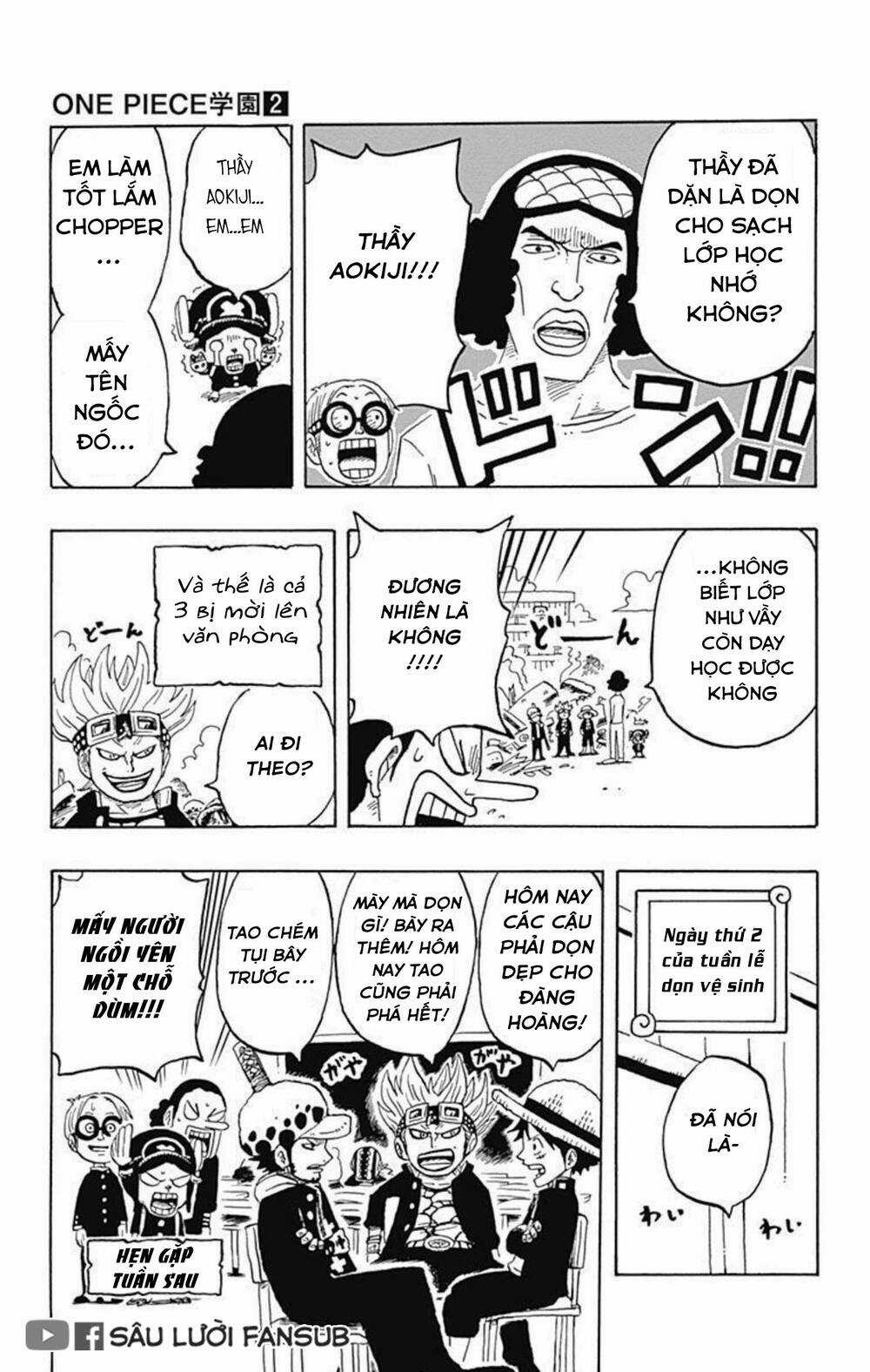 Học Viện One Piece Chapter 5 trang 32