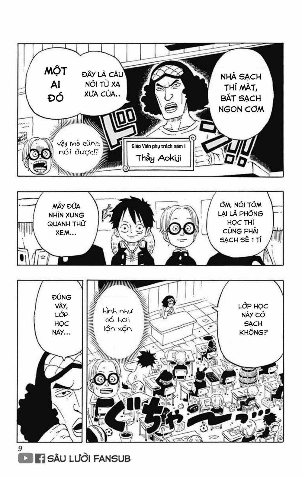 Học Viện One Piece Chapter 5 trang 4