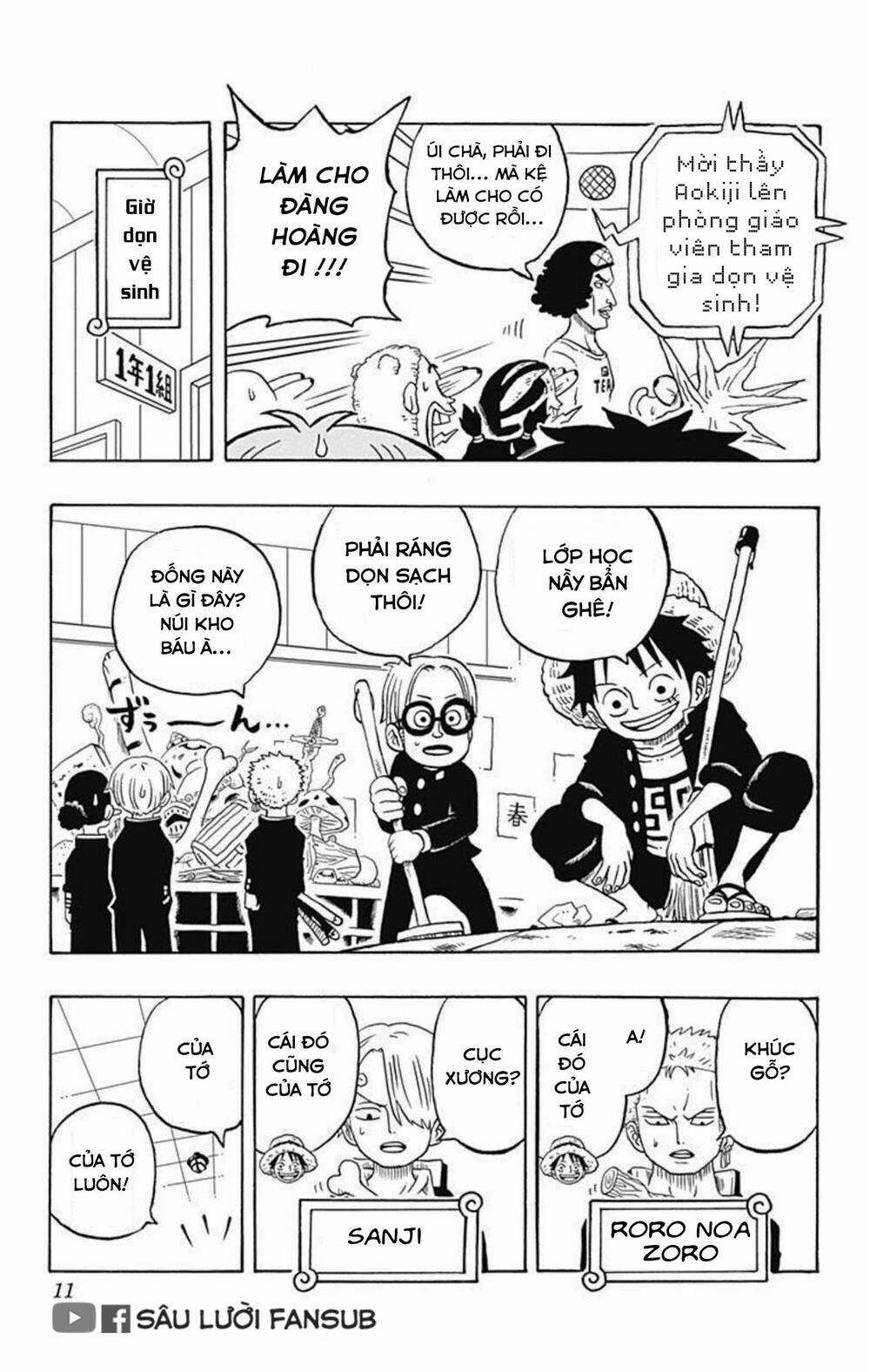 Học Viện One Piece Chapter 5 trang 6