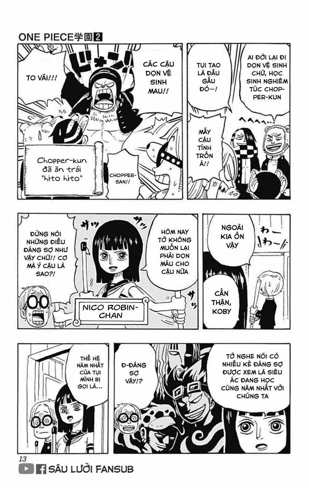 Học Viện One Piece Chapter 5 trang 8