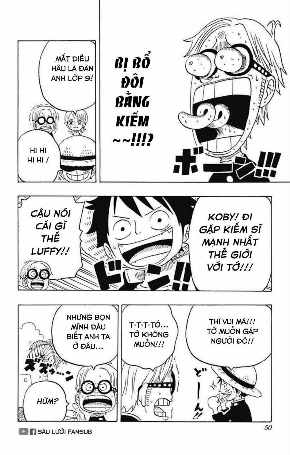 Học Viện One Piece Chapter 6 trang 11