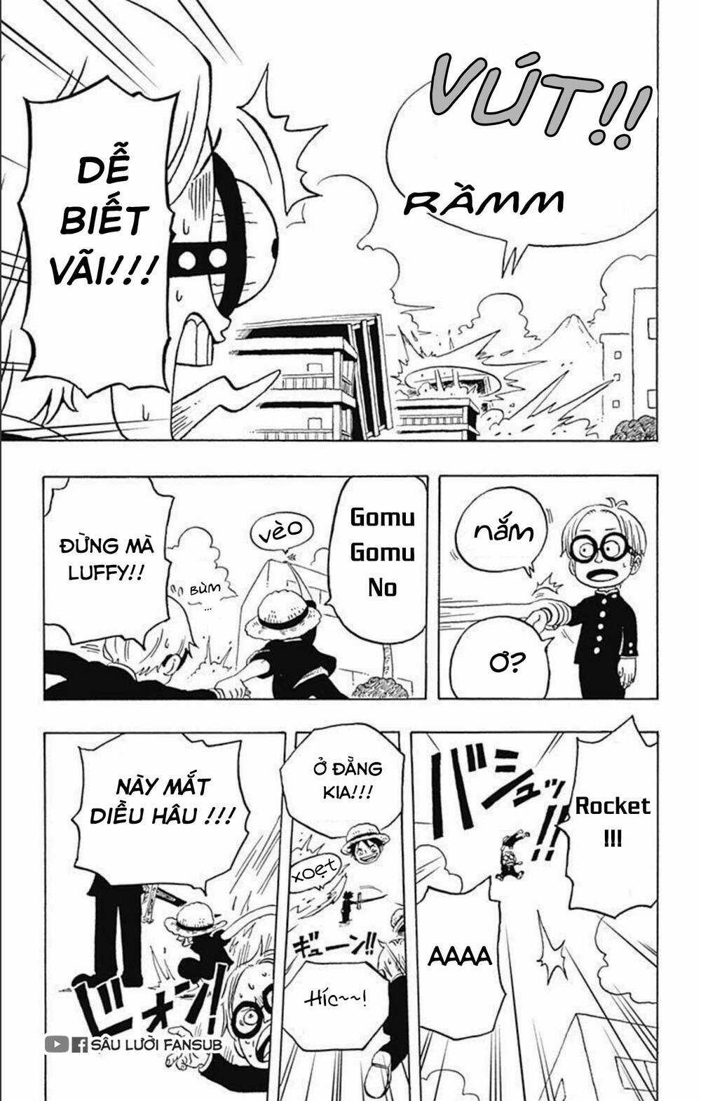 Học Viện One Piece Chapter 6 trang 12
