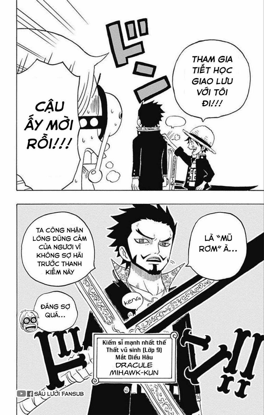 Học Viện One Piece Chapter 6 trang 13