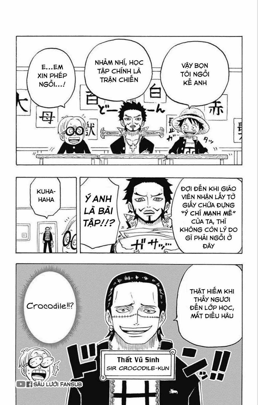 Học Viện One Piece Chapter 6 trang 17