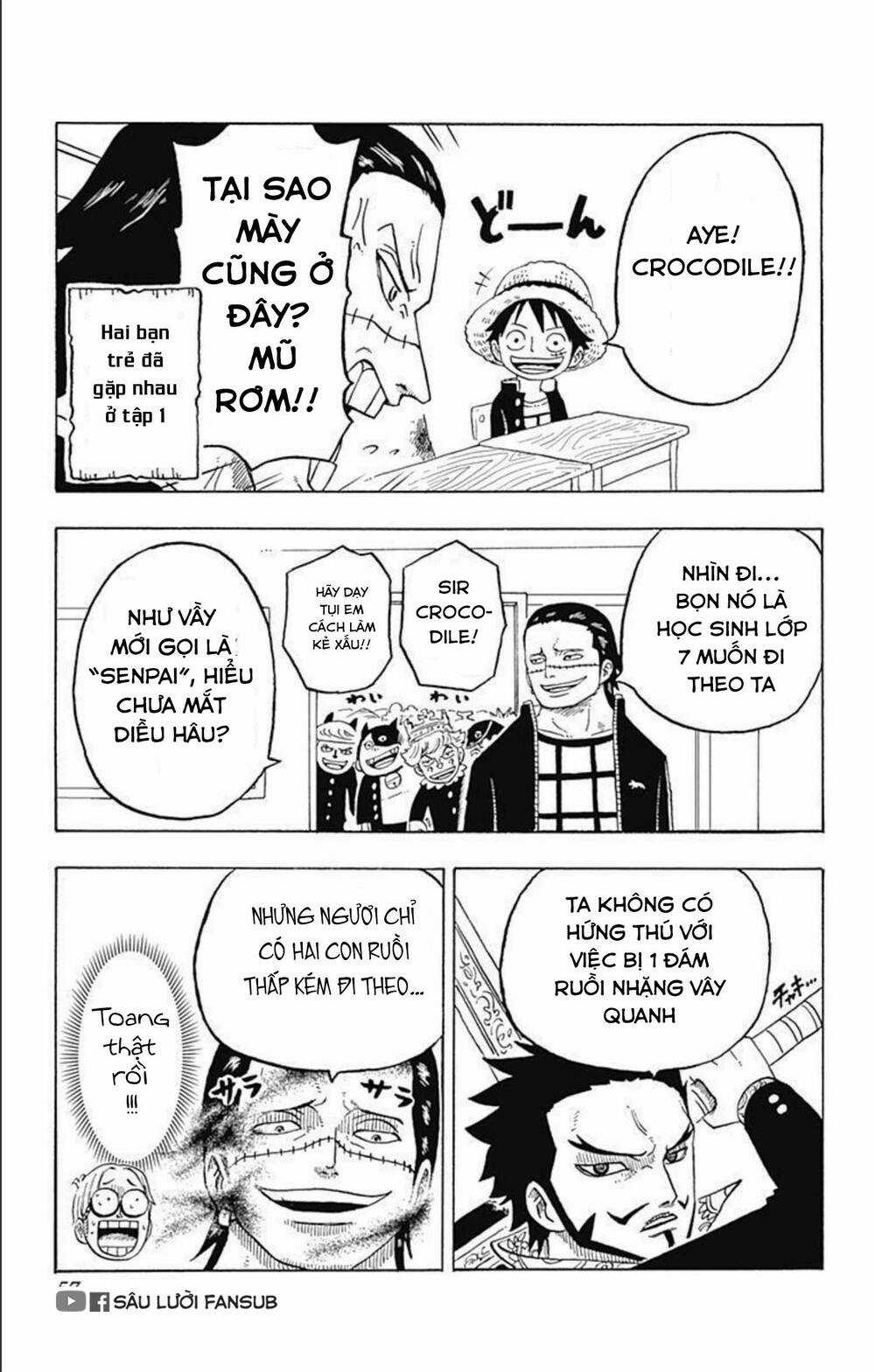 Học Viện One Piece Chapter 6 trang 18