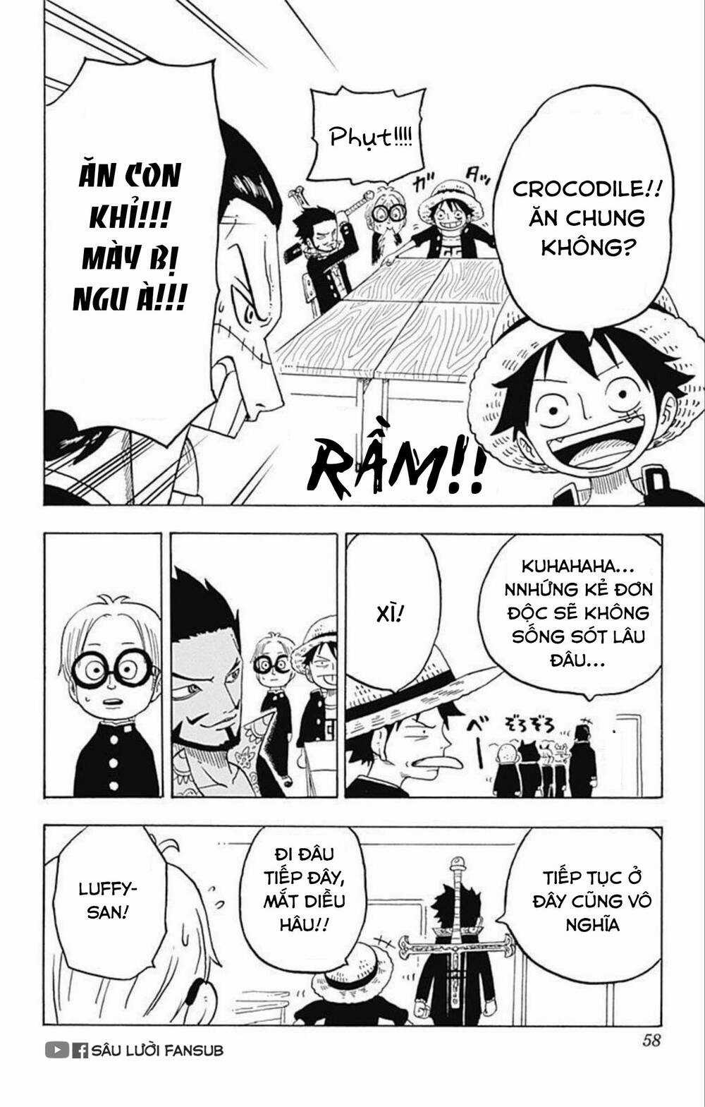 Học Viện One Piece Chapter 6 trang 19