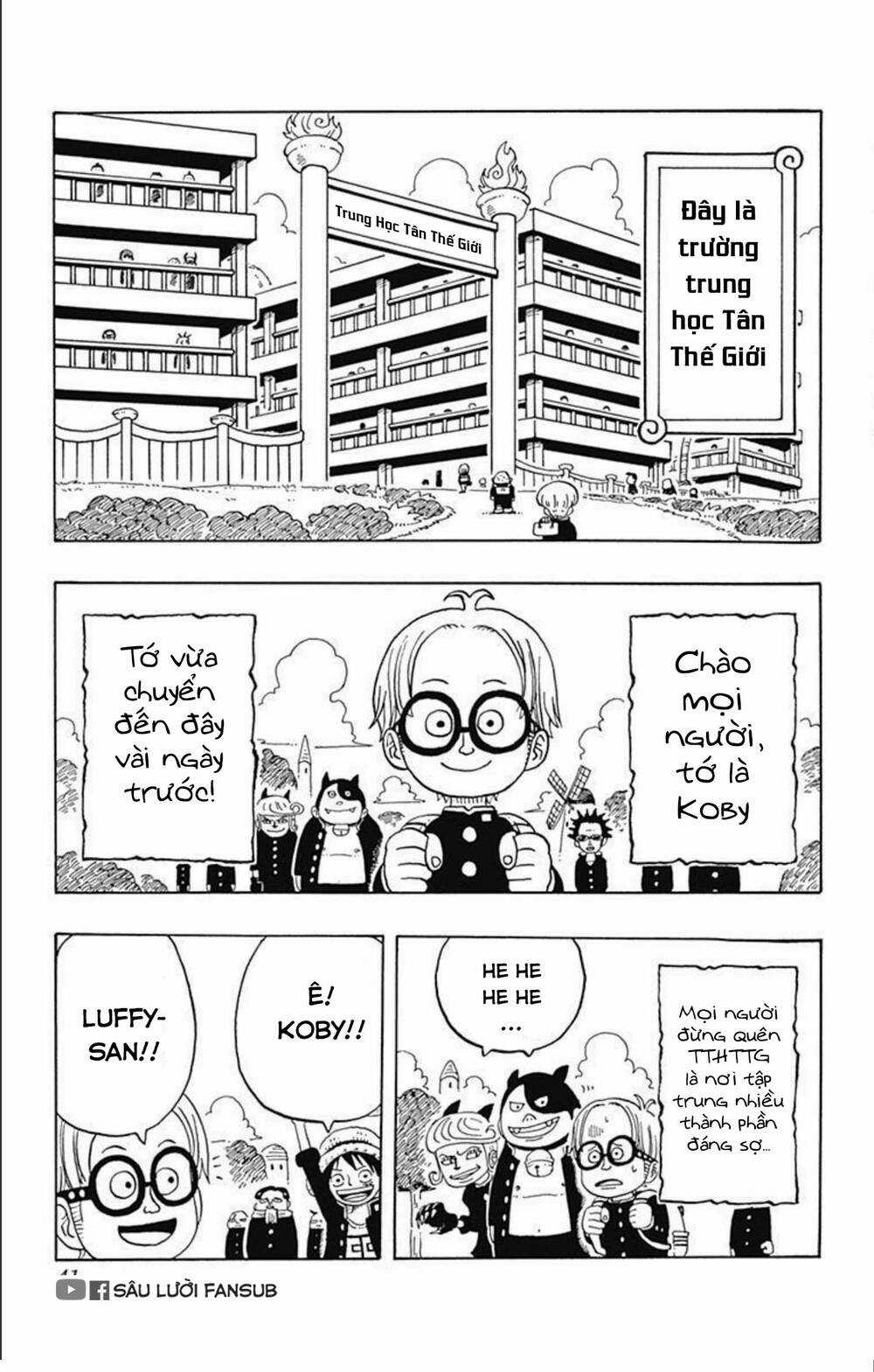 Học Viện One Piece Chapter 6 trang 2