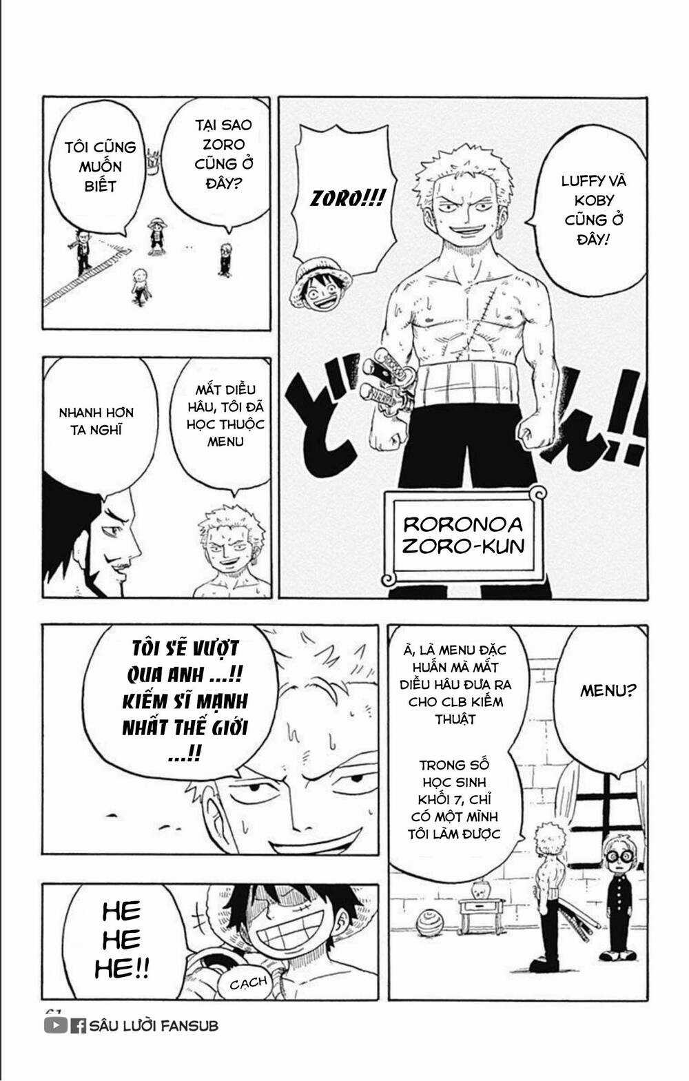 Học Viện One Piece Chapter 6 trang 22