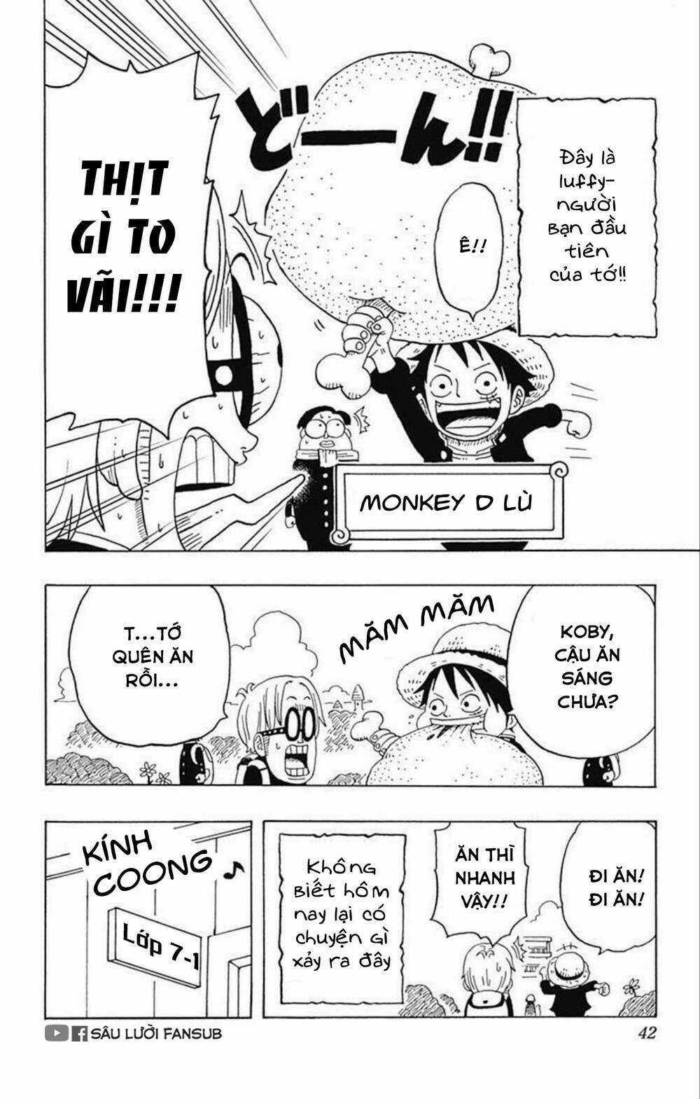 Học Viện One Piece Chapter 6 trang 3
