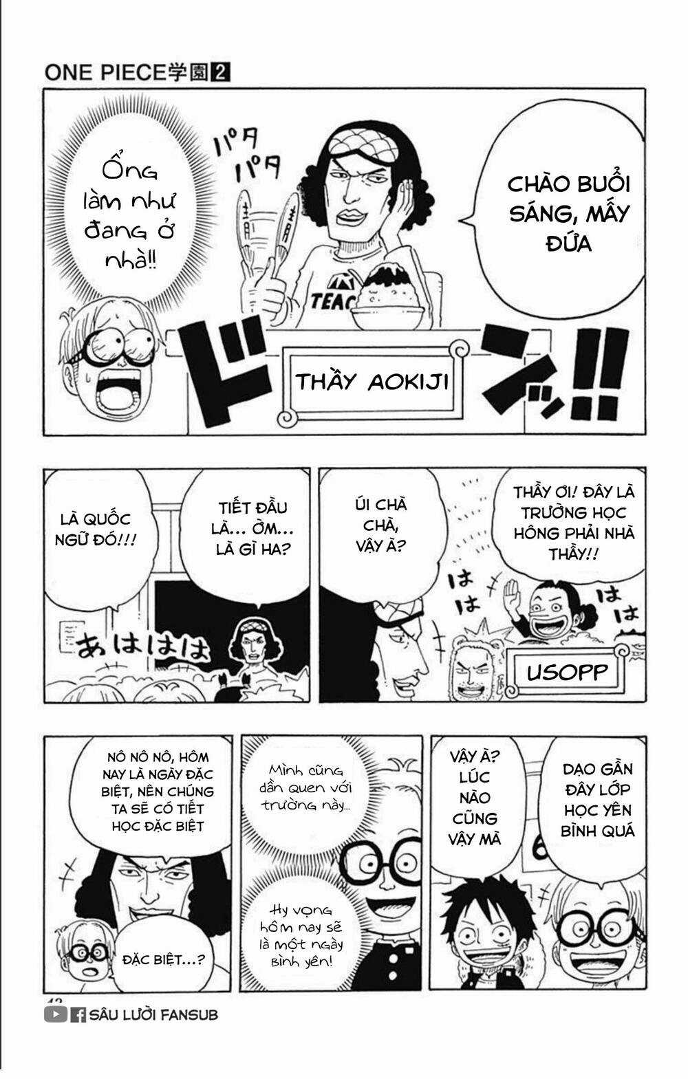 Học Viện One Piece Chapter 6 trang 4