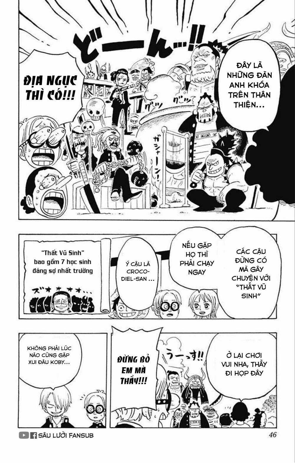 Học Viện One Piece Chapter 6 trang 7