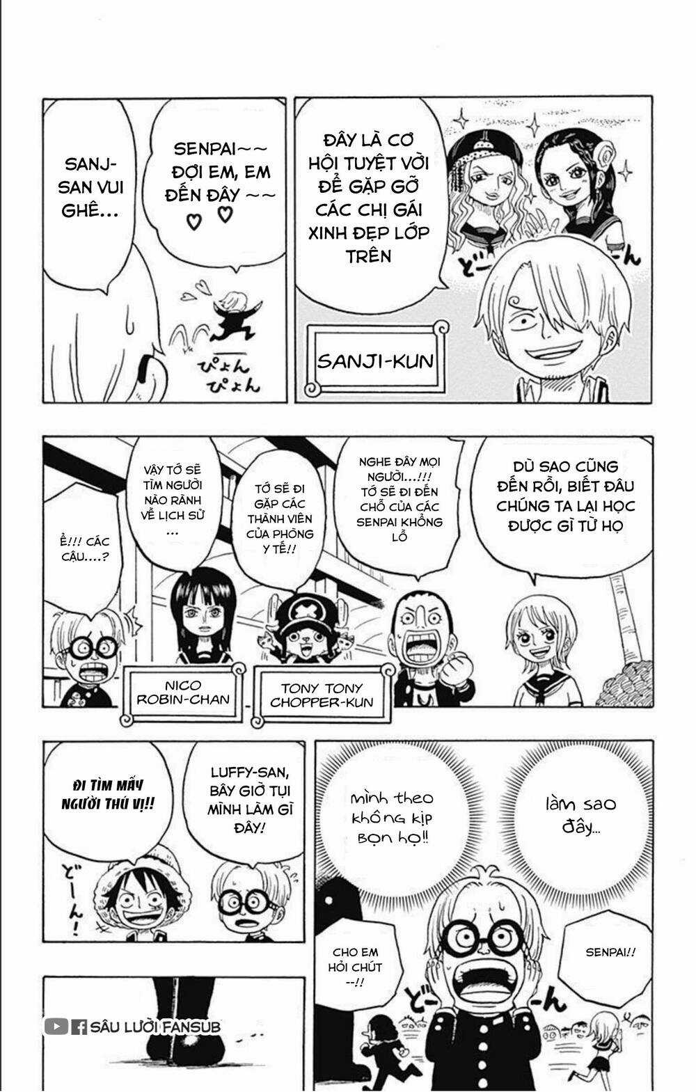 Học Viện One Piece Chapter 6 trang 8