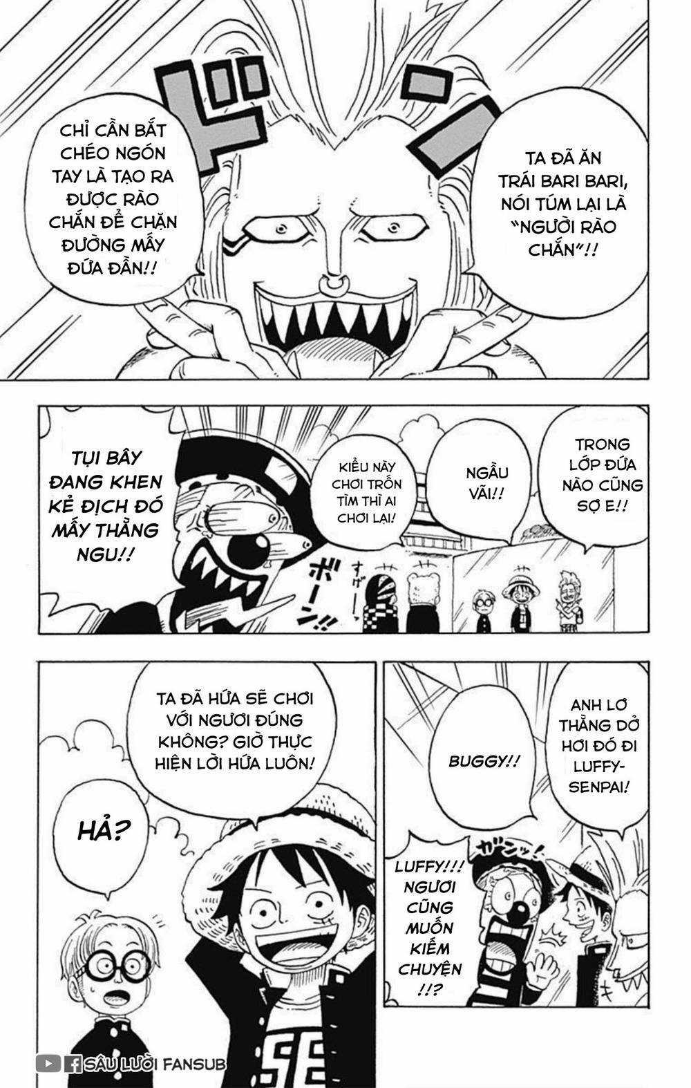 Học Viện One Piece Chapter 7 trang 18