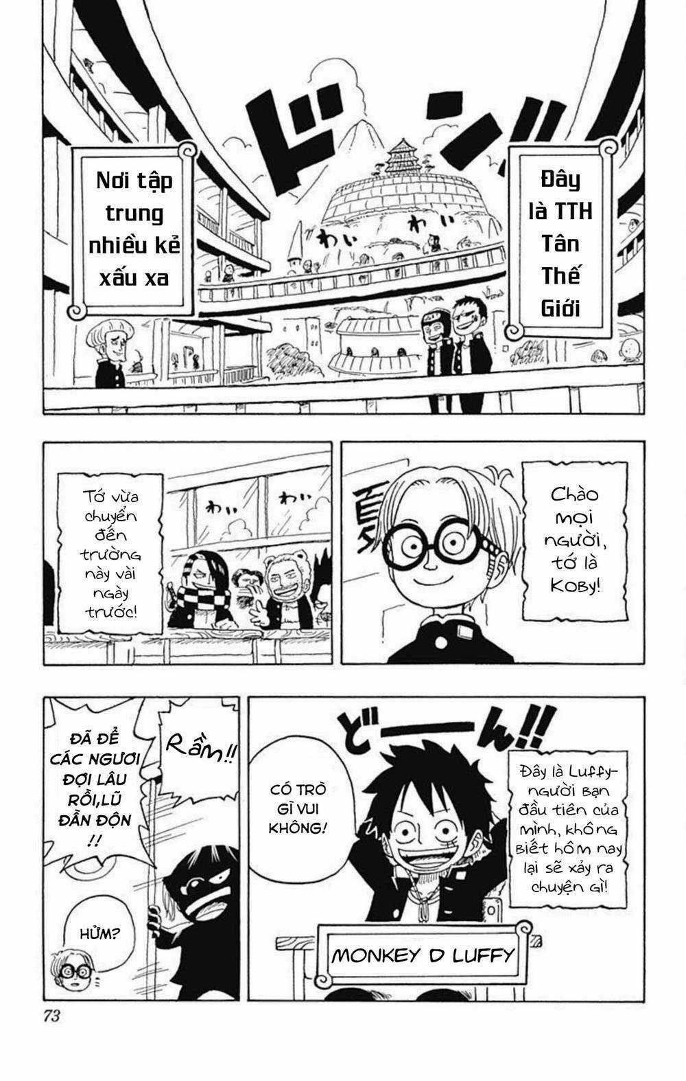 Học Viện One Piece Chapter 7 trang 2