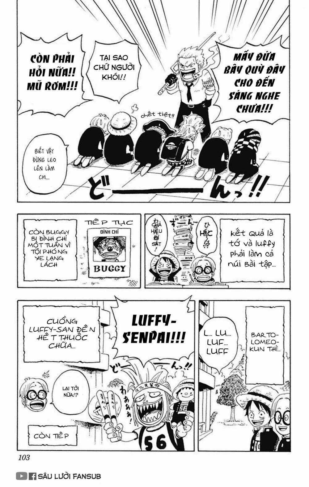 Học Viện One Piece Chapter 7 trang 32