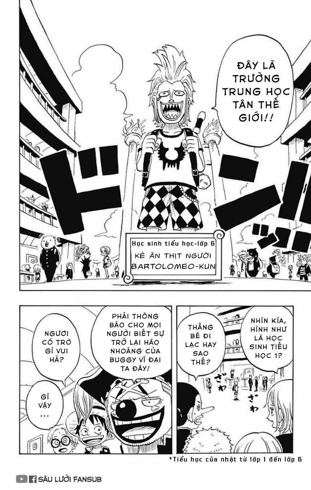 Học Viện One Piece Chapter 7 trang 9