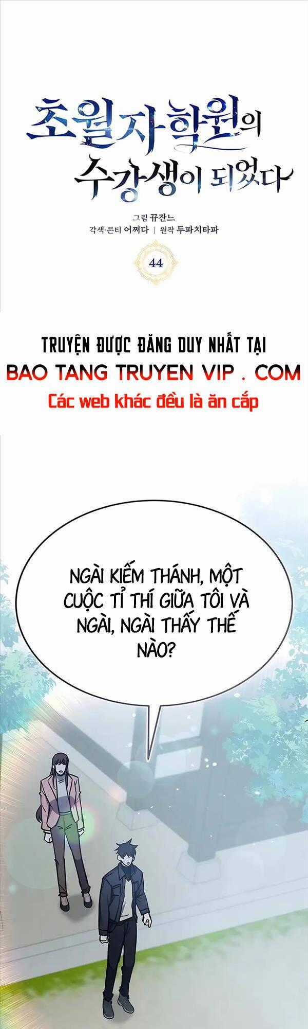 Học Viện Tối Thượng Chương 44 trang 0