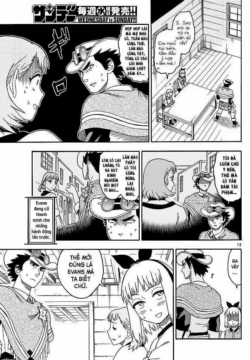 Hoenkan Evans No Uso Chapter 14 trang 13