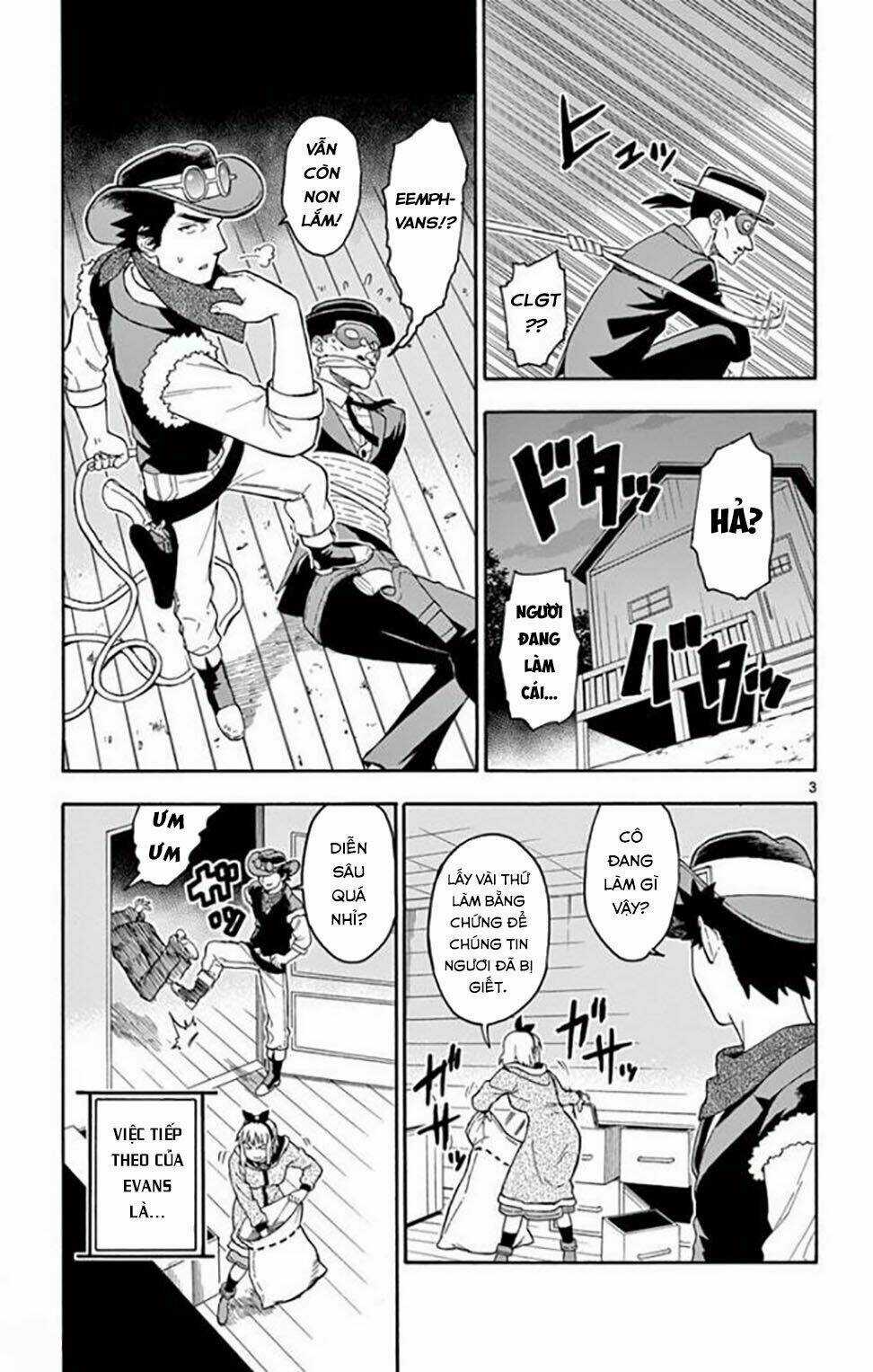 Hoenkan Evans No Uso Chapter 32 trang 3