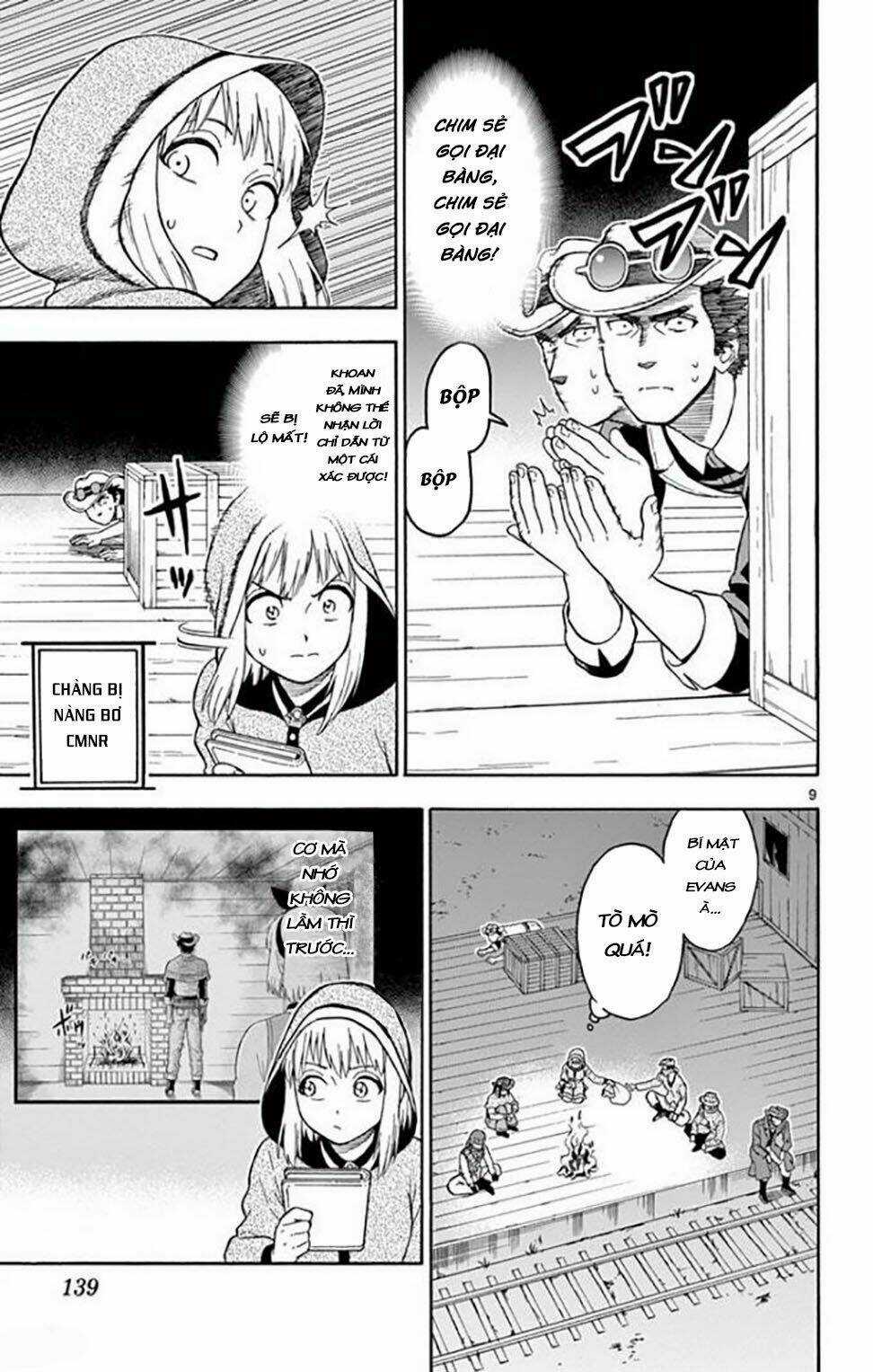 Hoenkan Evans No Uso Chapter 32 trang 9