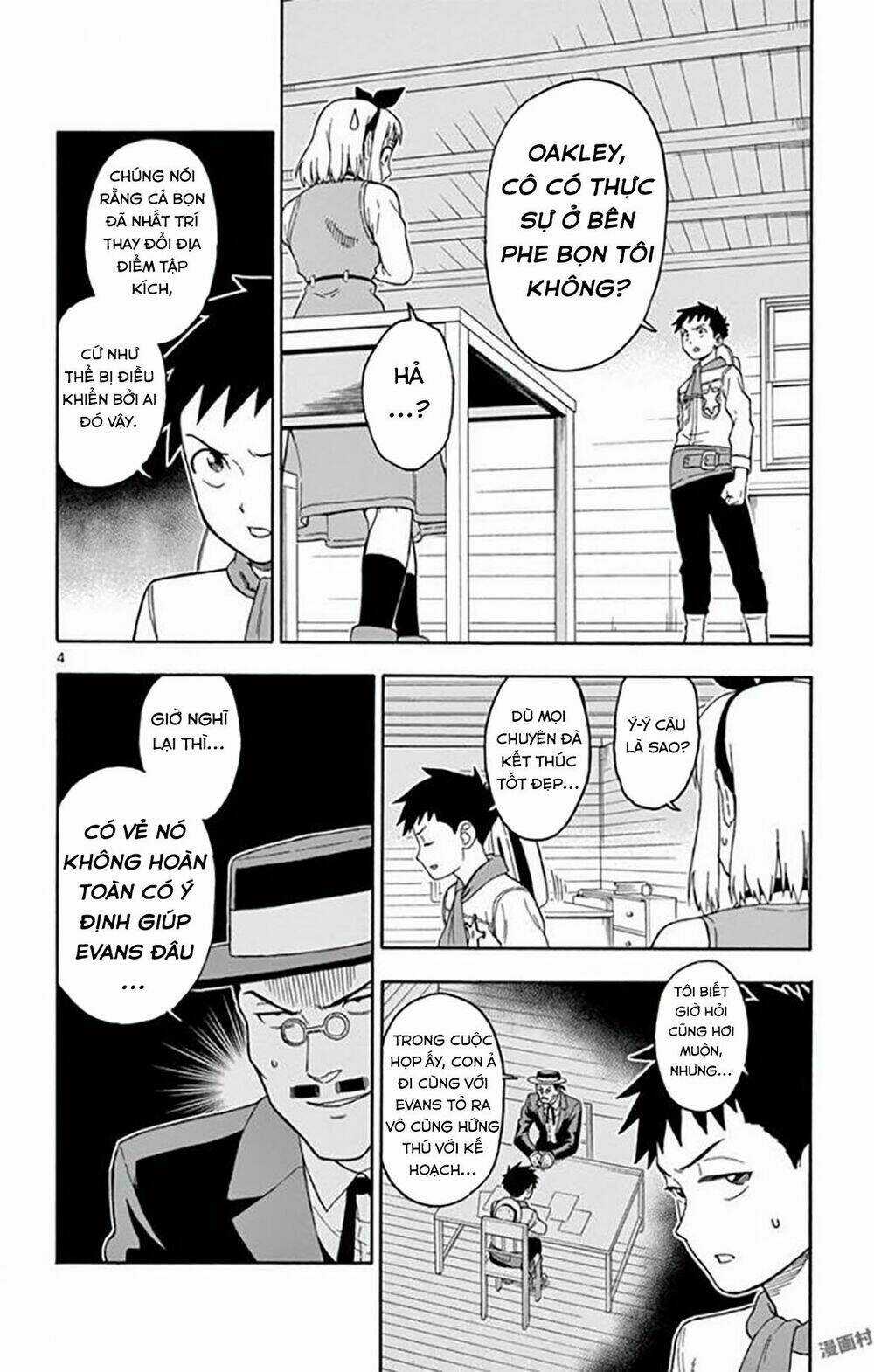 Hoenkan Evans No Uso Chapter 34 trang 4