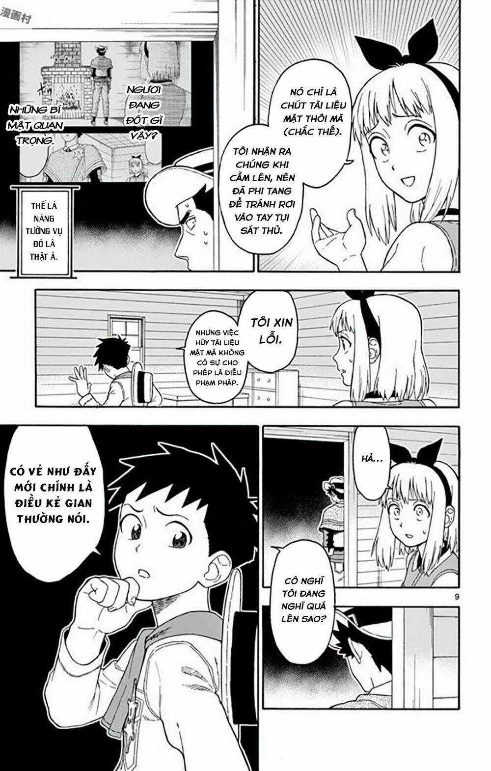 Hoenkan Evans No Uso Chapter 34 trang 9