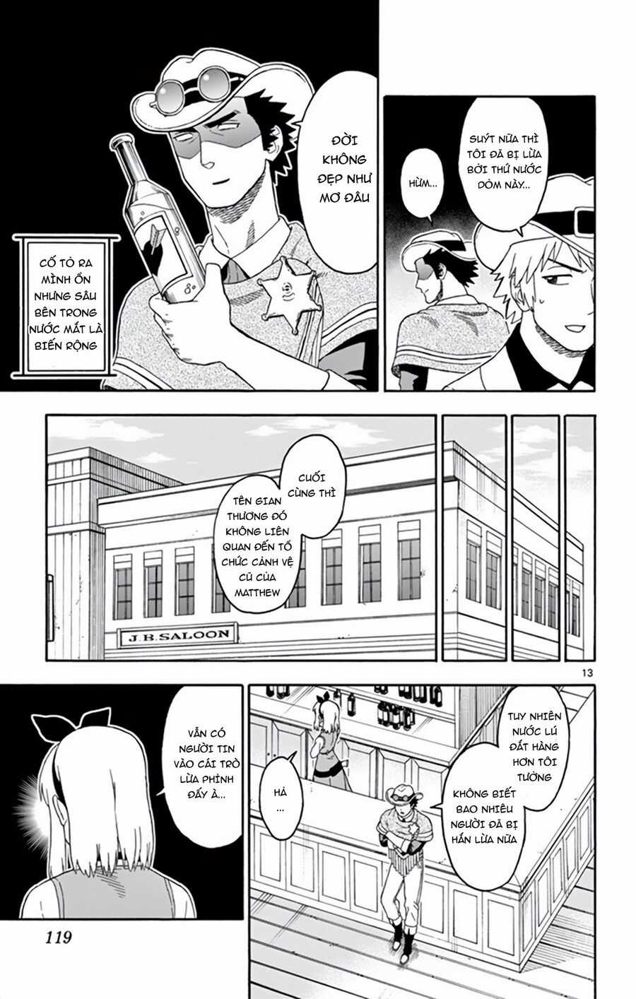 Hoenkan Evans No Uso Chapter 69 trang 13