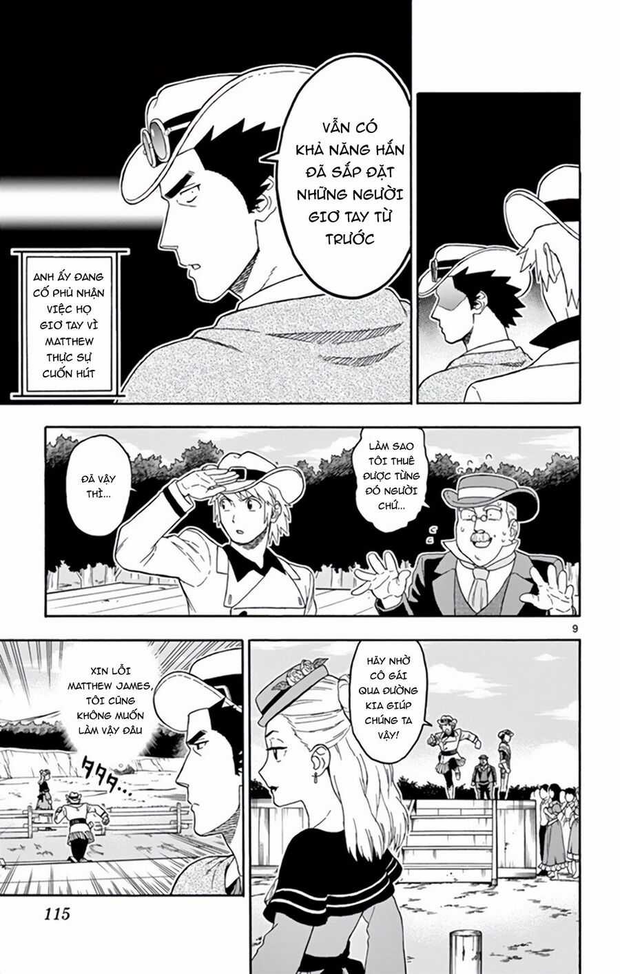 Hoenkan Evans No Uso Chapter 69 trang 9