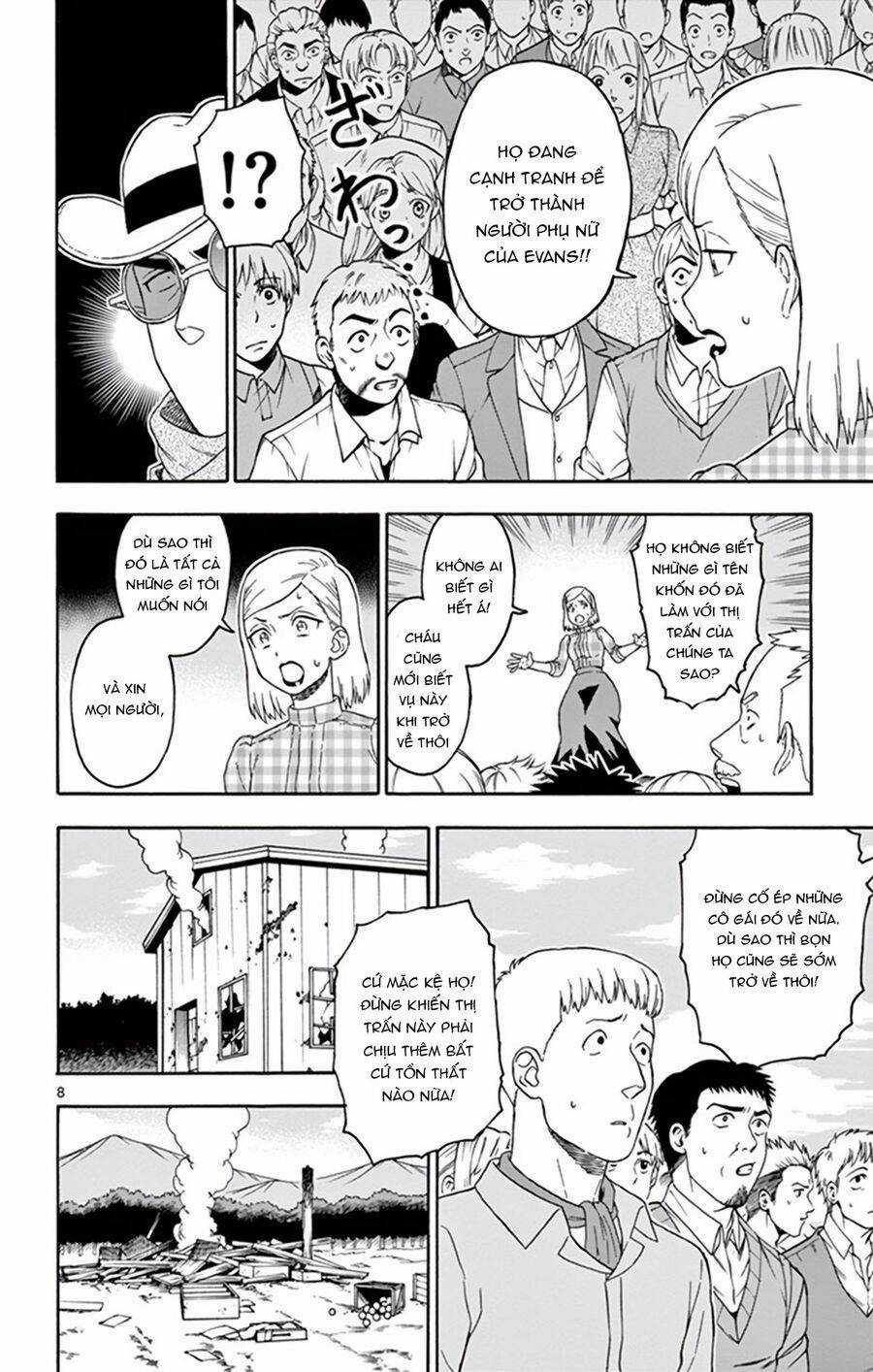 Hoenkan Evans No Uso Chapter 70 trang 8