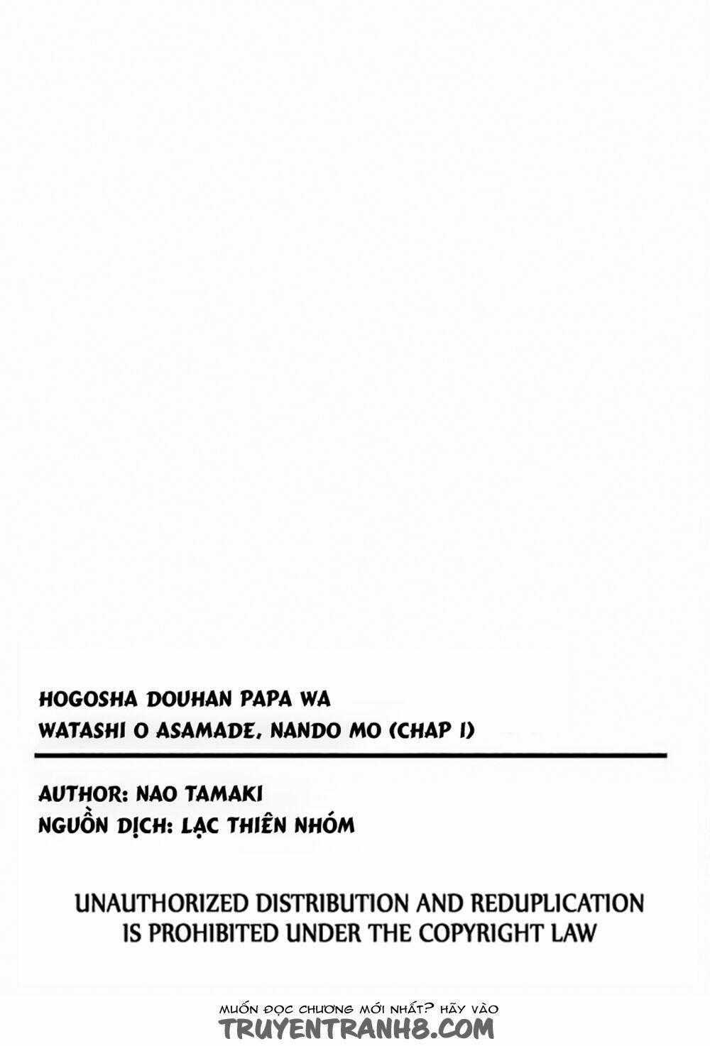 Hogosha Douhan Papa Wa Watashi O Asamade, Nando Mo Chapter 1 trang 27