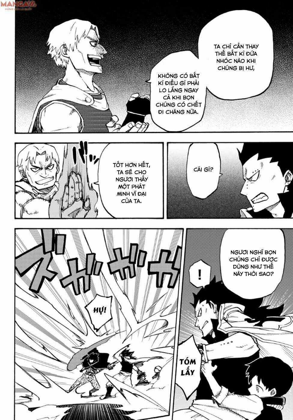 Hội Pháp Sư Nổi Tiếng Ngoại Truyện - Knight Chapter 16 trang 4