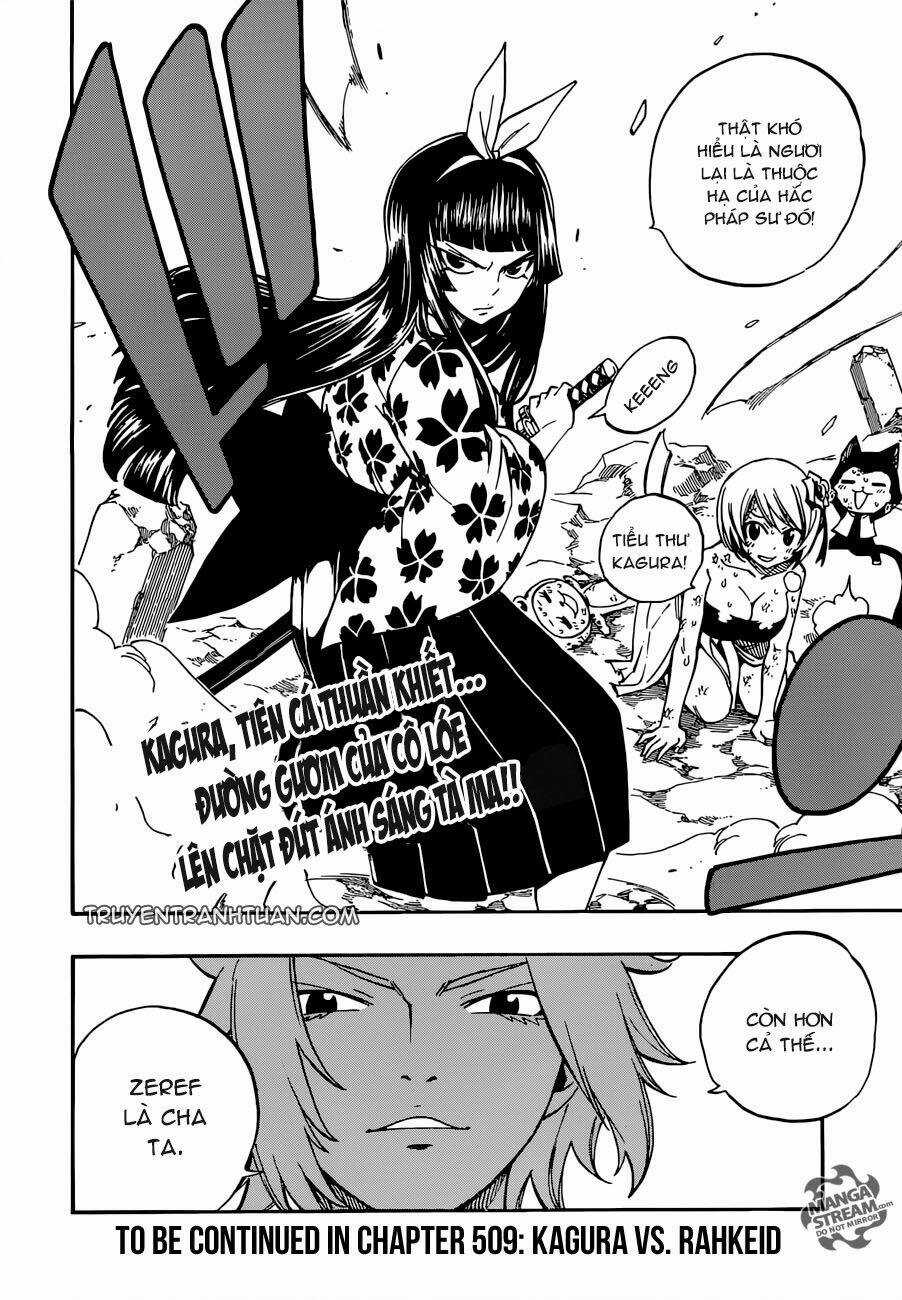 Hội Pháp Sư Nổi Tiếng Chapter 508 trang 28