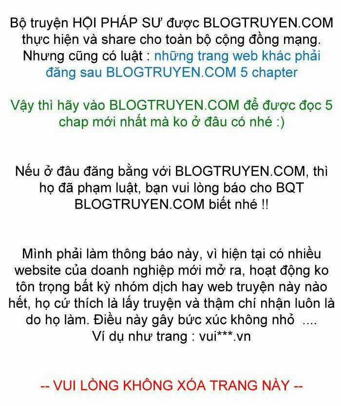 Hội Pháp Sư Chapter 78.1 trang 0