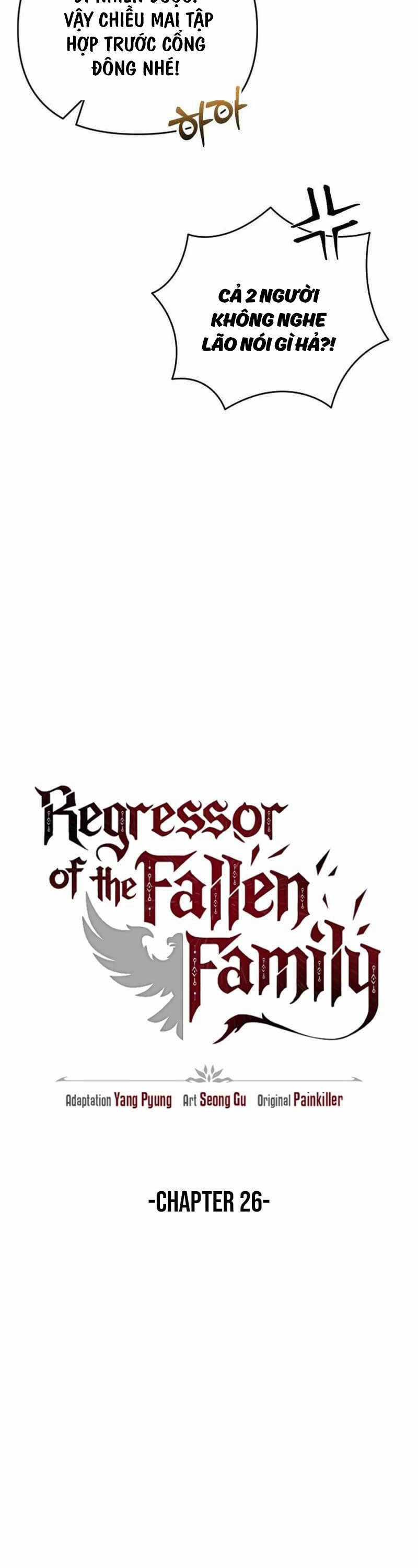 Hồi Quy Giả Của Gia Tộc Suy Vong Chapter 26 trang 8