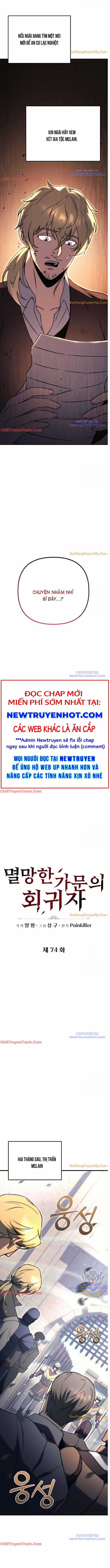 Hồi Quy Giả Của Gia Tộc Suy Vong Chương 74 trang 3