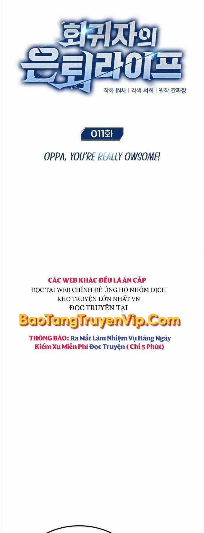 Hồi Quy Giả Về Hưu Chapter 11 trang 3