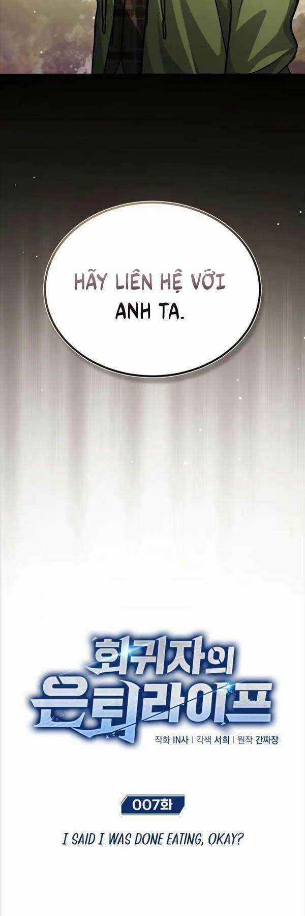 Hồi Quy Giả Về Hưu Chapter 7 trang 12