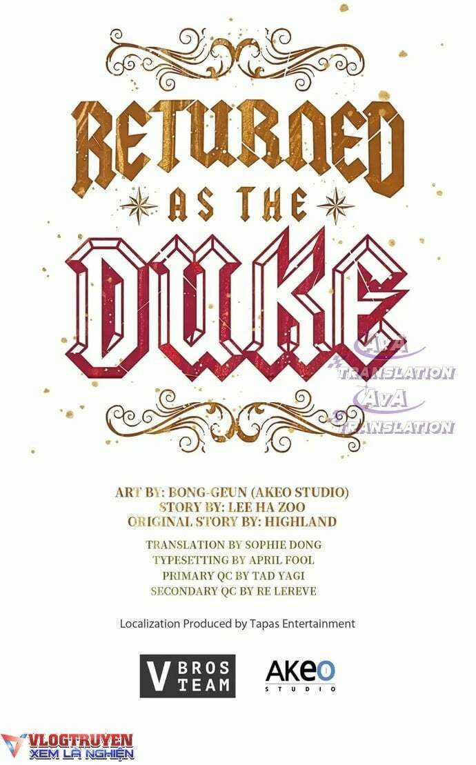 Hồi Quy Thành Công Tước Chapter 55 trang 56