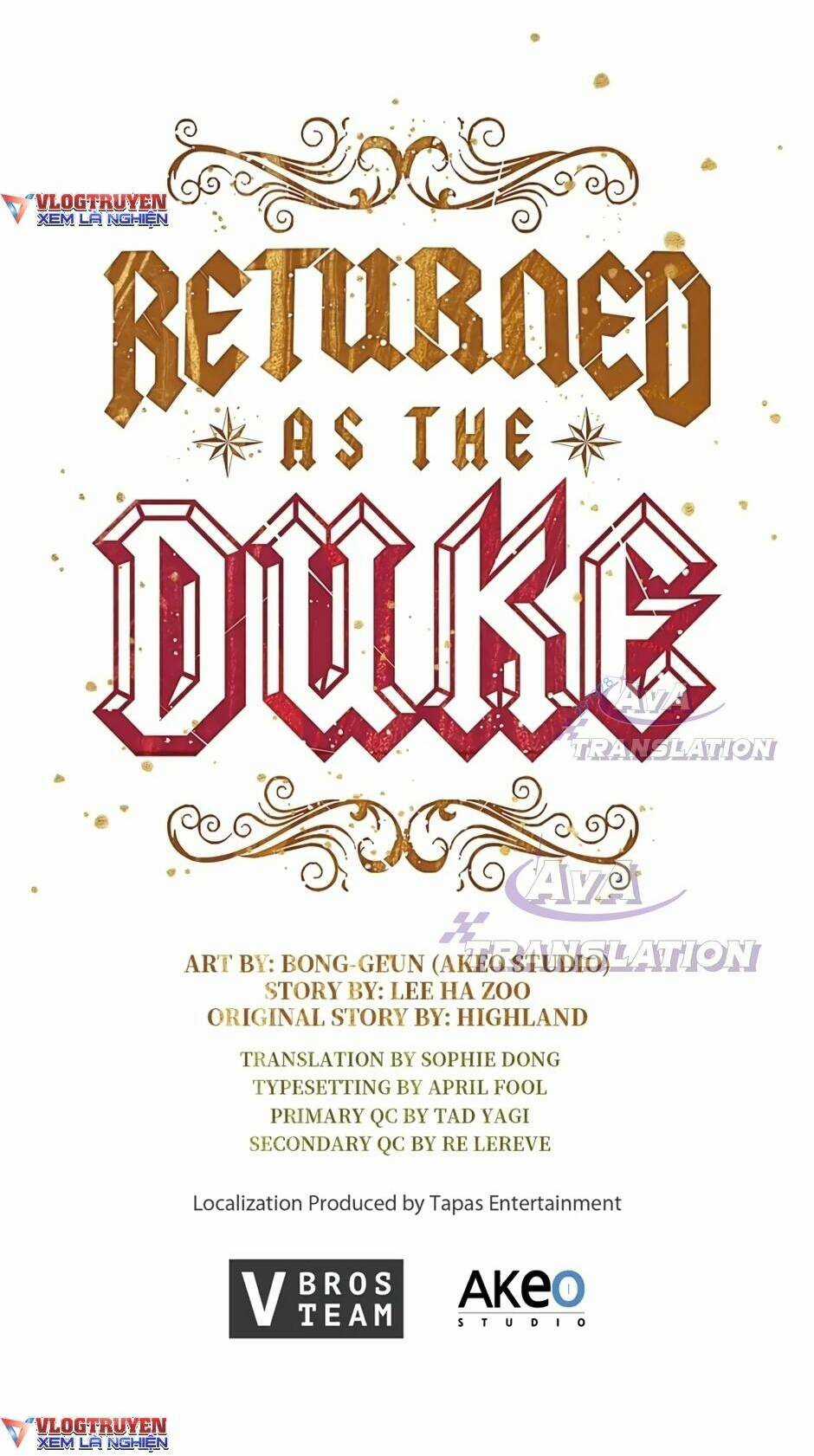 Hồi Quy Thành Công Tước Chapter 59 trang 76