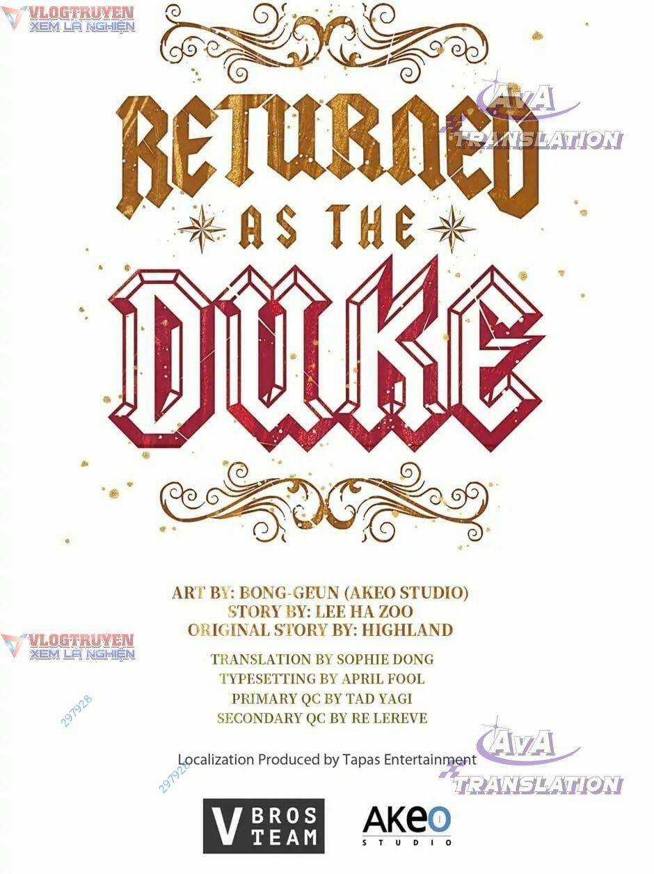 Hồi Quy Thành Công Tước Chapter 62 trang 92