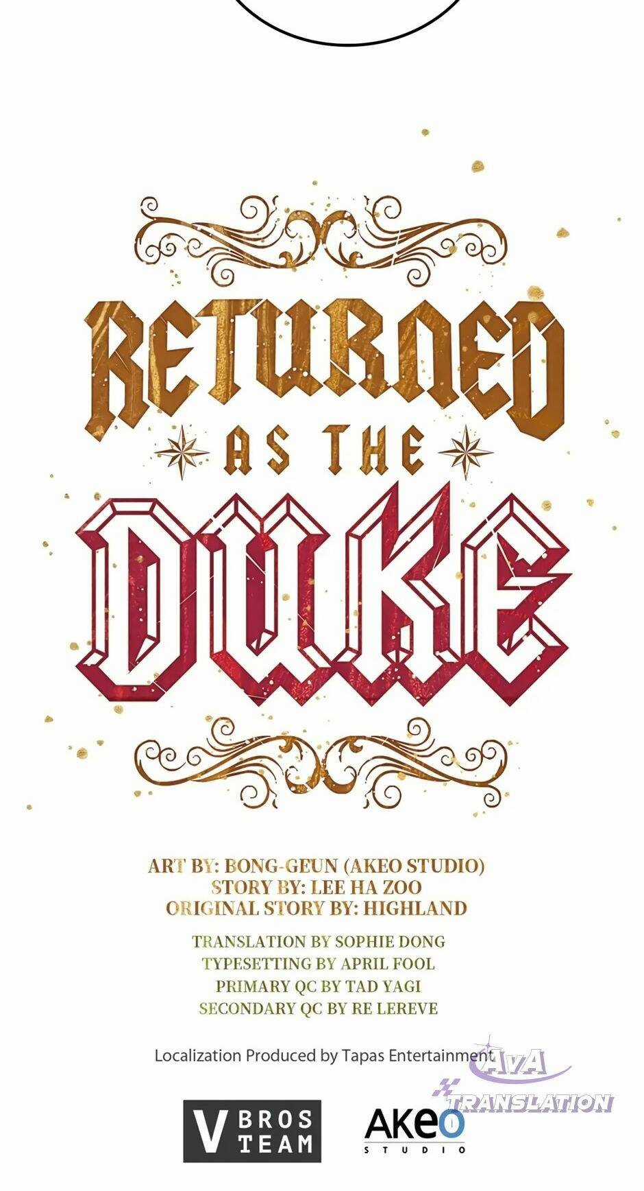 Hồi Quy Thành Công Tước Chapter 63 trang 99