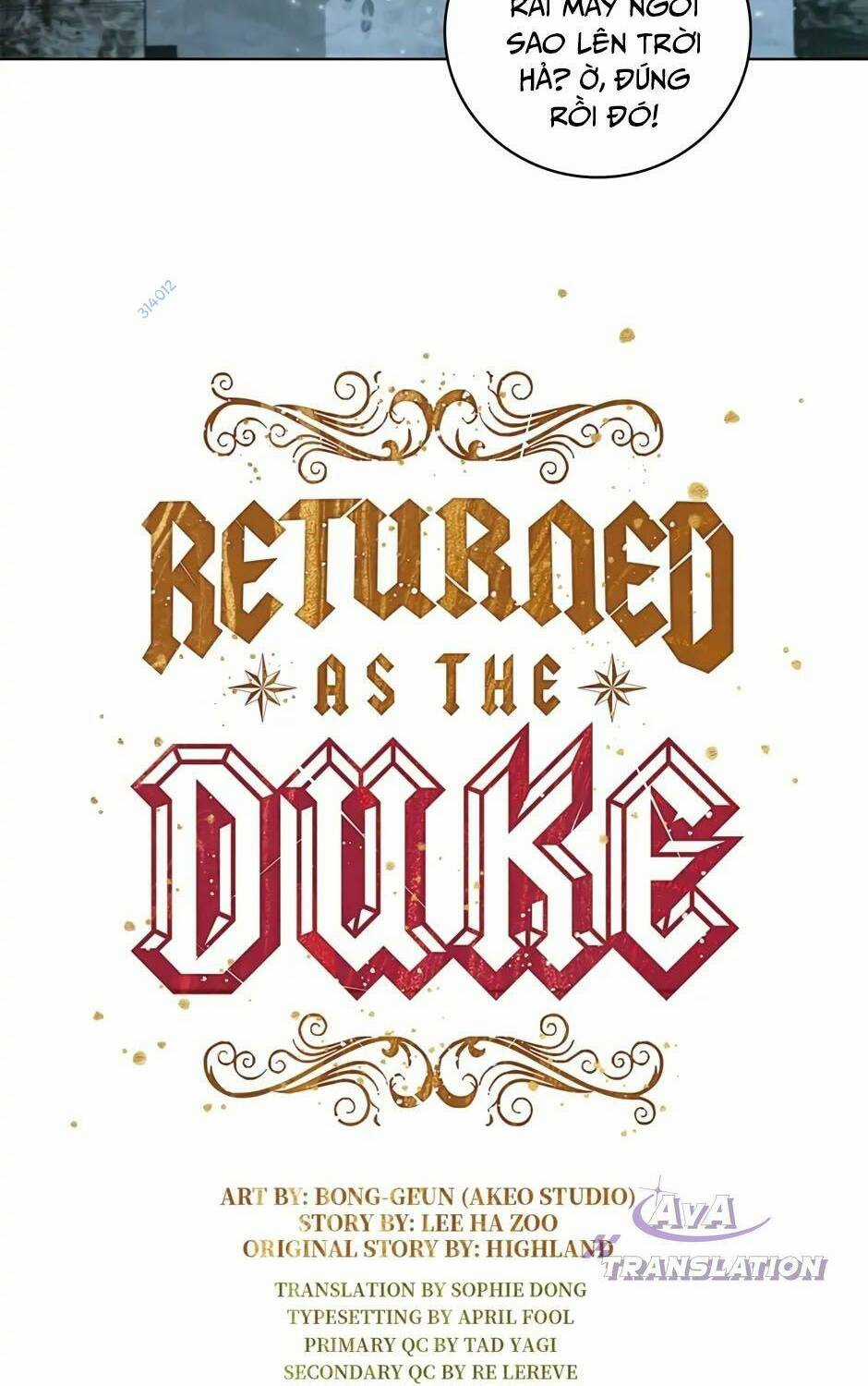 Hồi Quy Thành Công Tước Chapter 66 trang 91