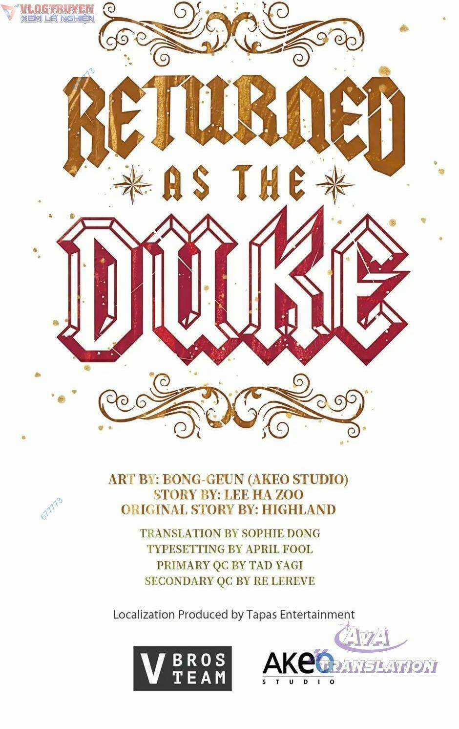 Hồi Quy Thành Công Tước Chapter 70 trang 89