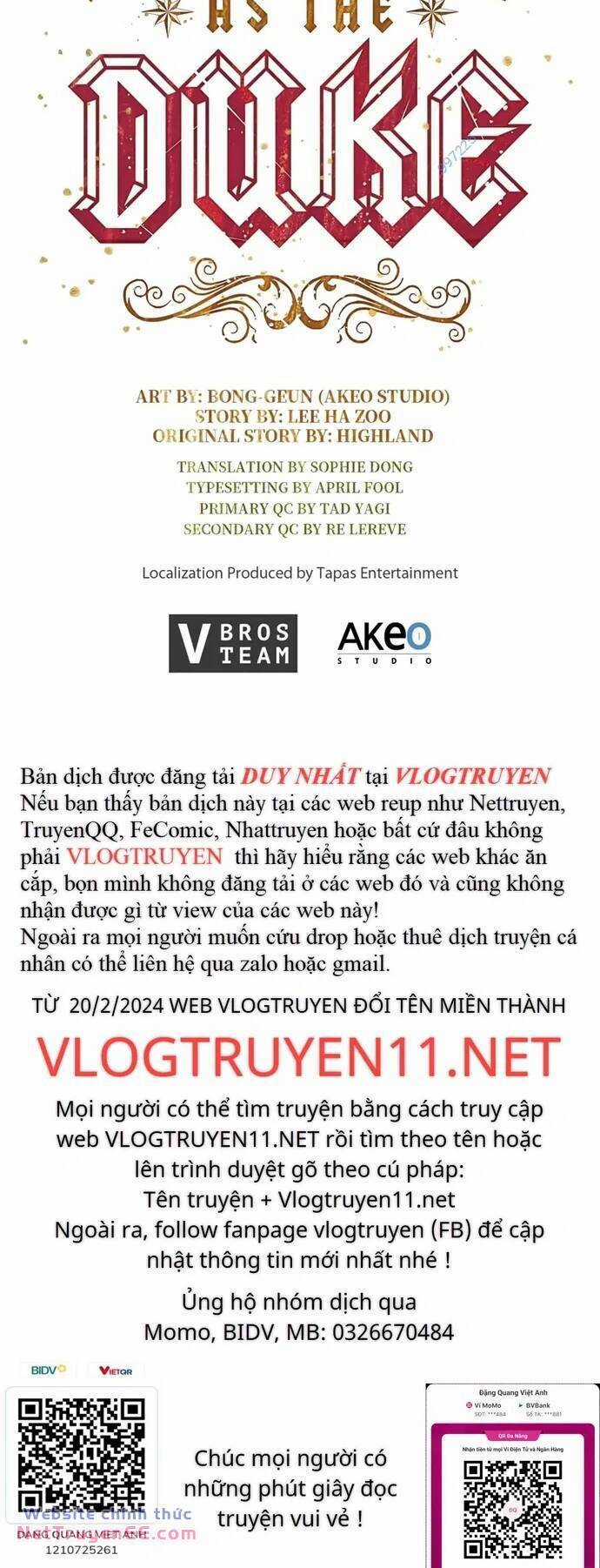 Hồi Quy Thành Công Tước Chapter 76 trang 59