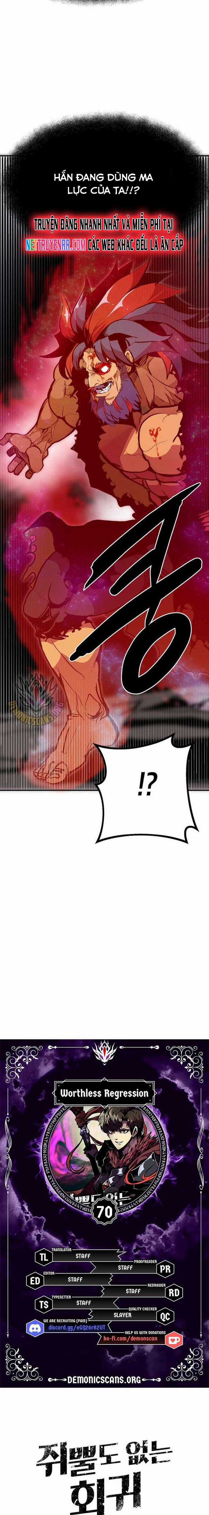 Hồi Quy Trở Lại Thành Kẻ Vô Dụng Chapter 70 trang 0