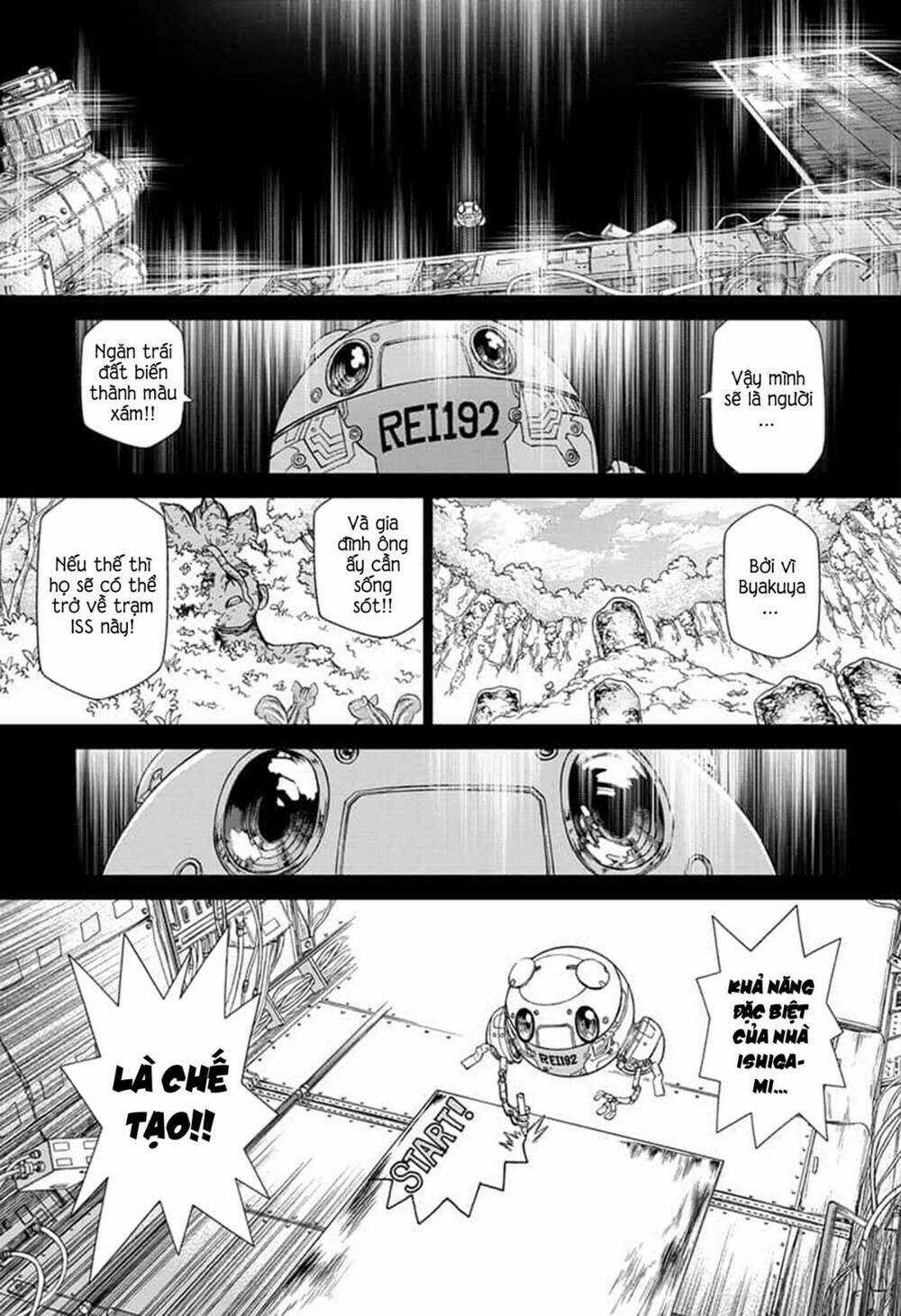 Hồi Sinh Thế Giới: Byakuya Chapter 8 trang 13