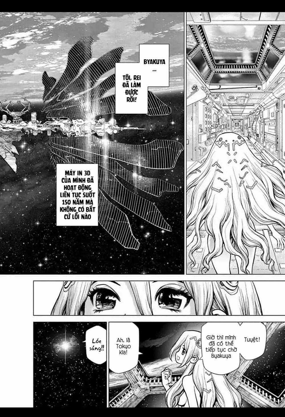 Hồi Sinh Thế Giới: Byakuya Chapter 9 trang 13