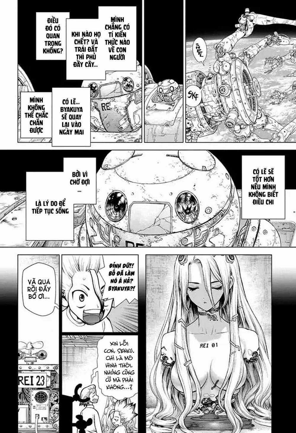 Hồi Sinh Thế Giới: Byakuya Chapter 9 trang 9