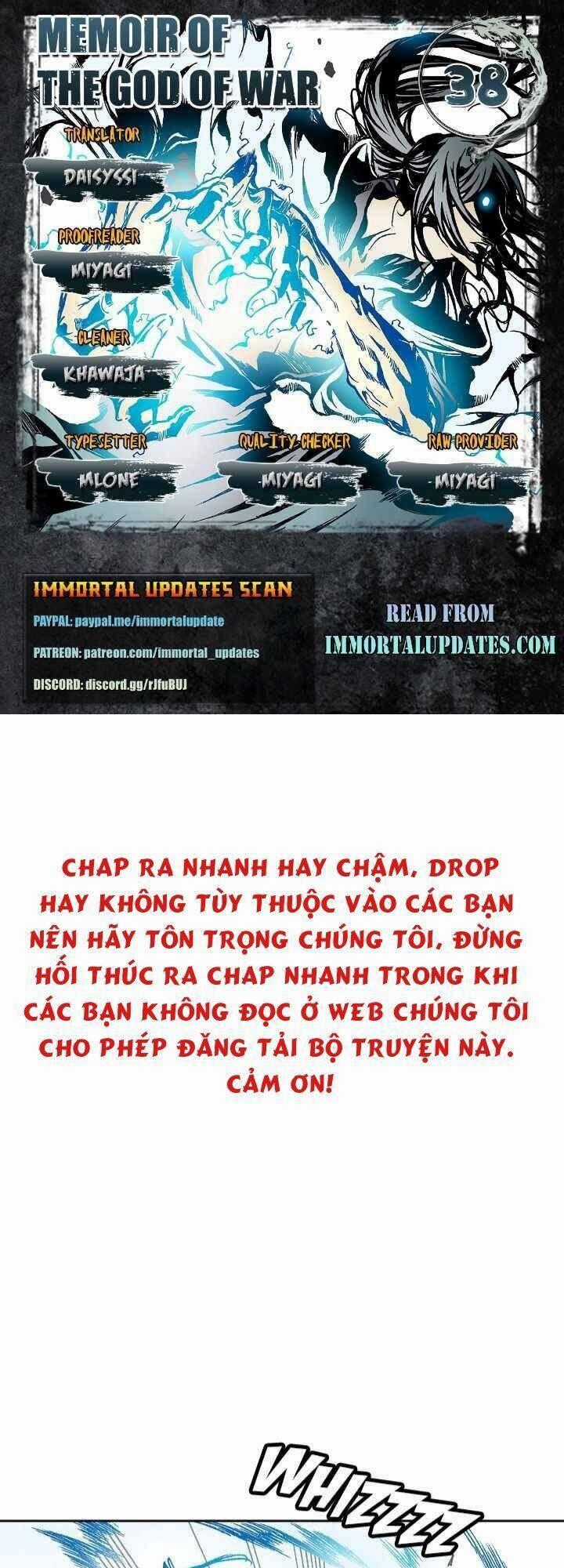 Hồi Ức Của Chiến Thần Chương 38 trang 0